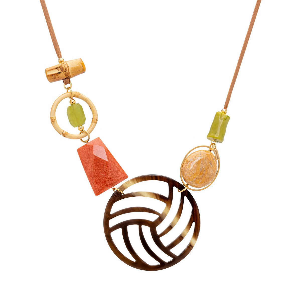 OLIVIA HORN NECKLACE