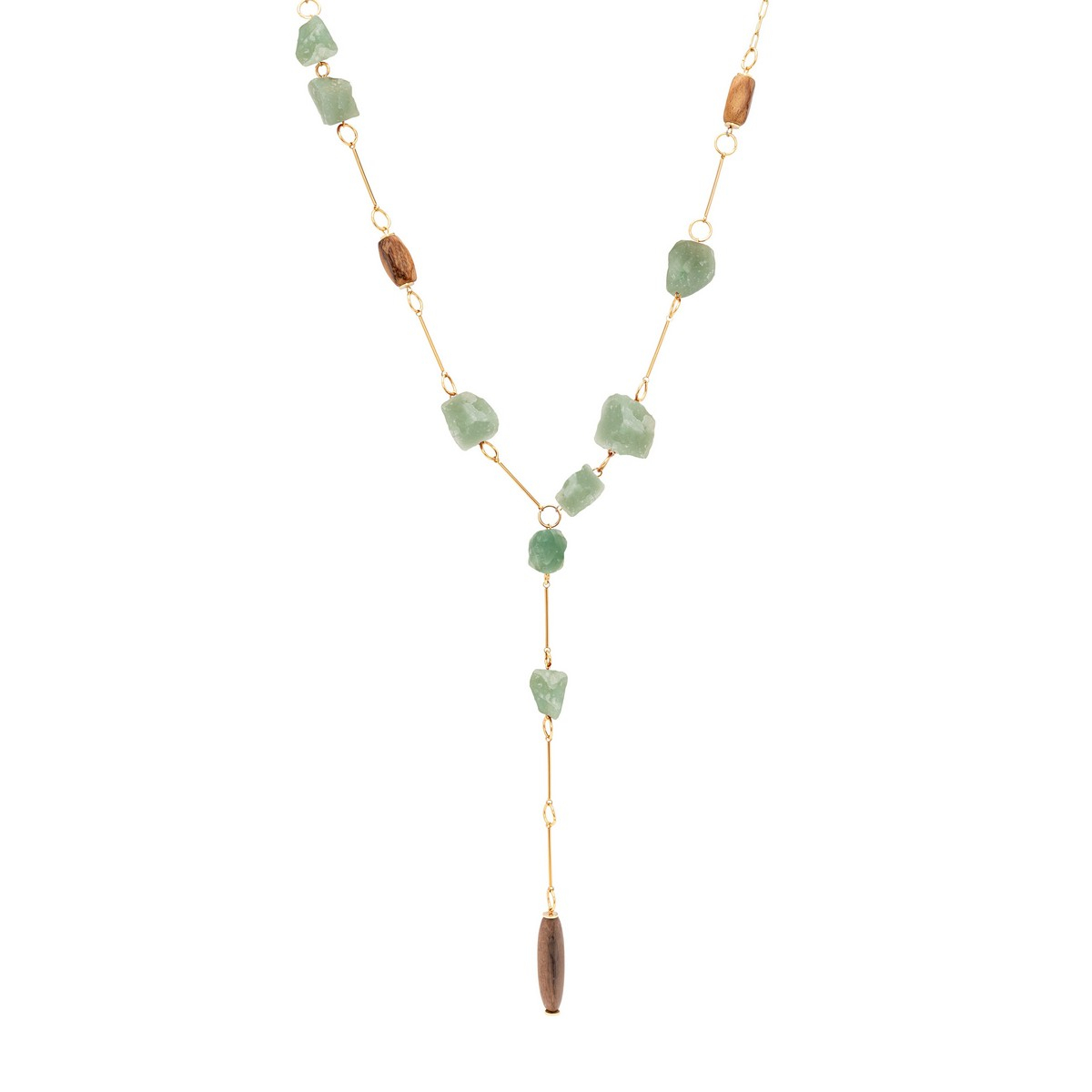 COLLAR MALISA LARGO VERDE