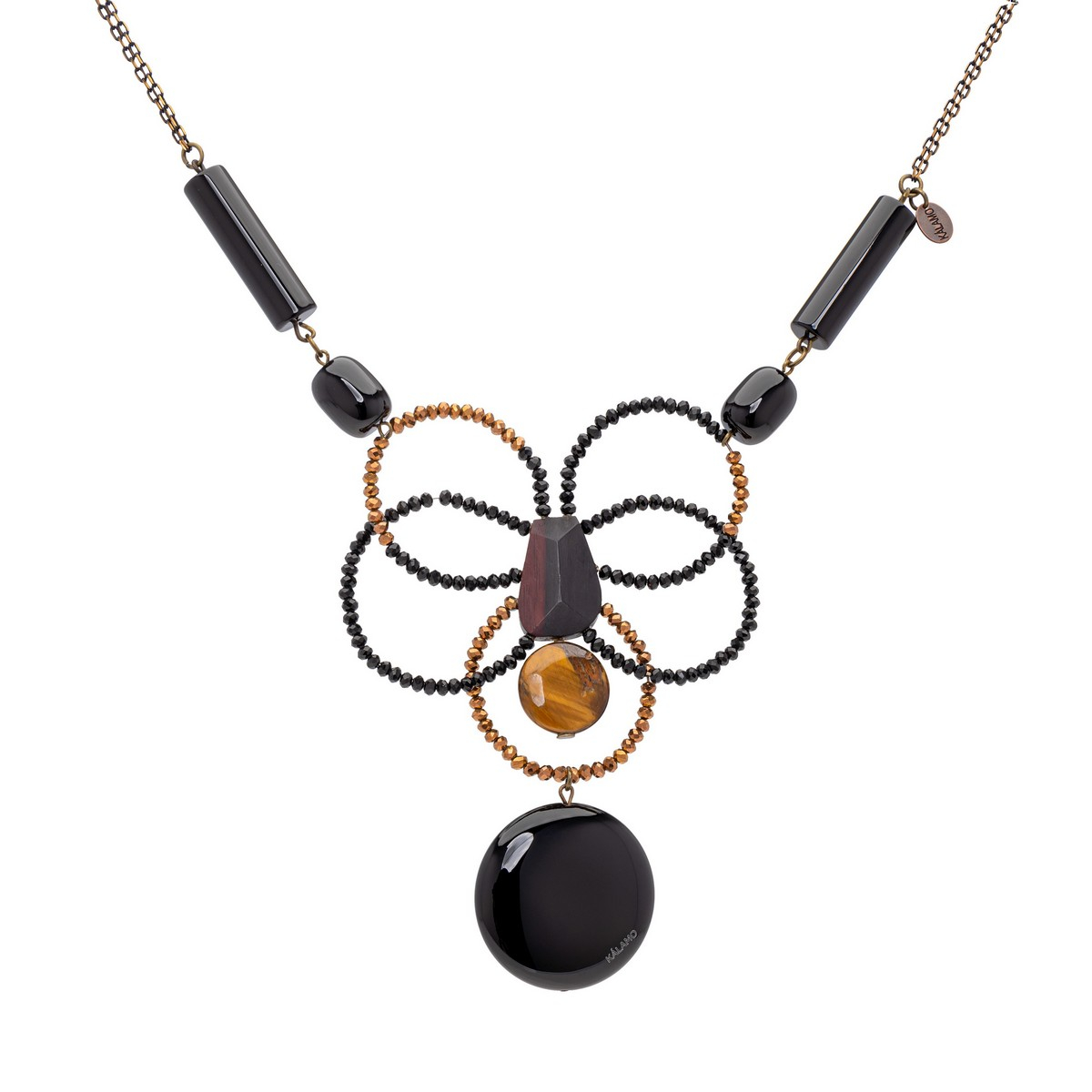 MARA SHORT WIRED ORNAMENT NECKLACE