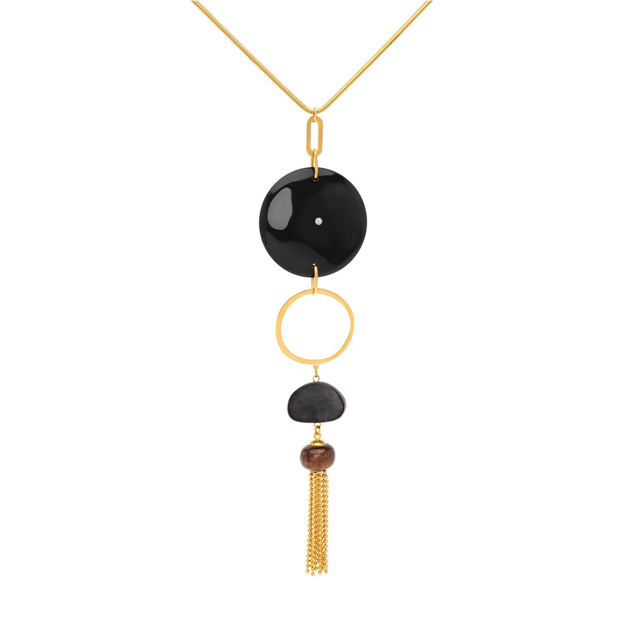ERIN ONYX AND EBONY NECKLACE