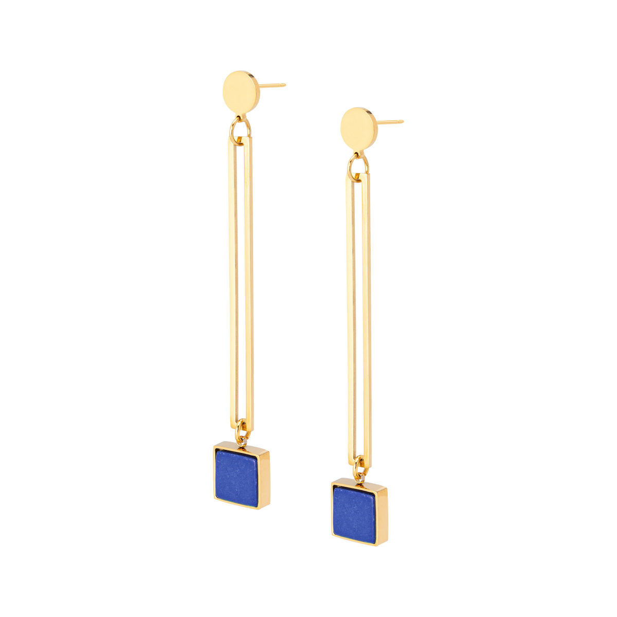 CECILE LAPIS EARRINGS